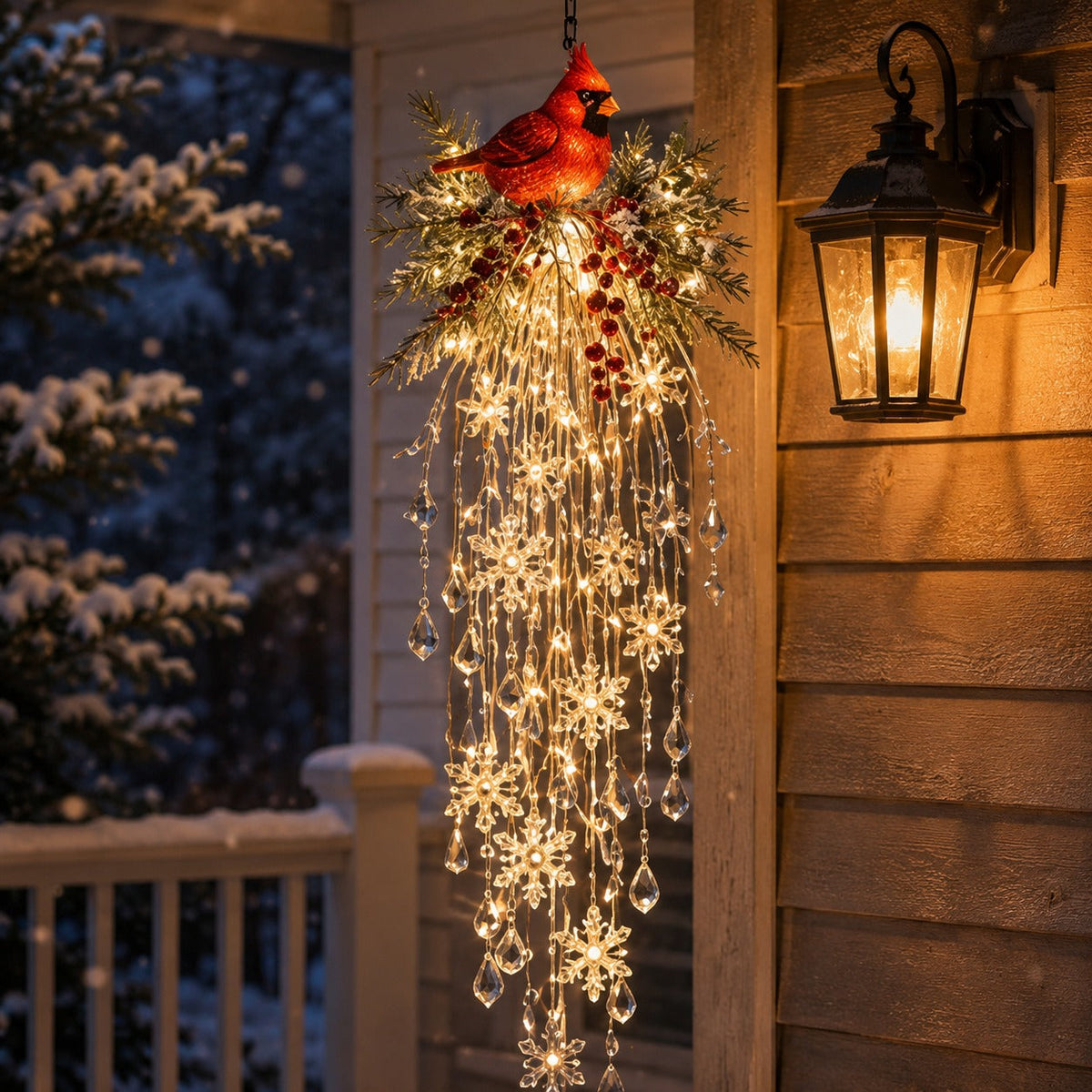 π₯ 50% OFF Today π
Christmas Hanging Snowflake & Crystal LED Light | Magical Porch Glow β¨