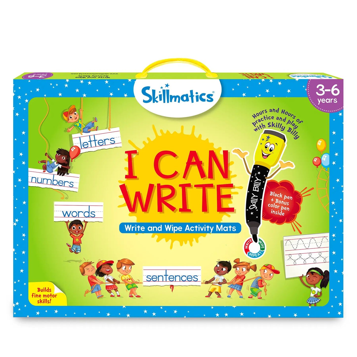 ✏️I Can Write – Reusable Preschool Learning Activities🌟(Ages 3-6)
