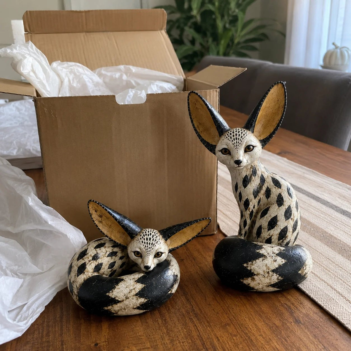 π₯ Limited Time β 50% OFF! π¦ Vintage Fennec Fox Sculpture