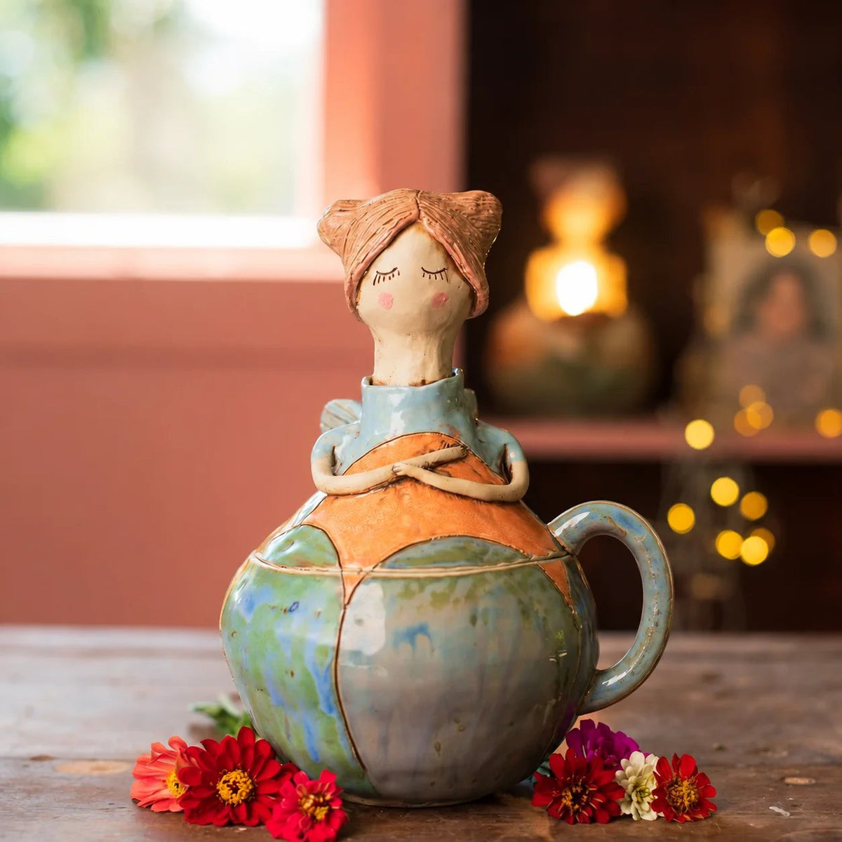 🧚♀️🌸 Enchanted Fairy Treasure Keeper – Whimsical Storage & Décor for a Touch of Everyday Magic Jar/Mug