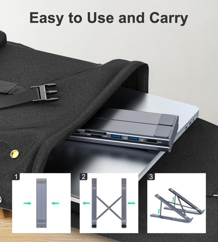 🔥HOT SALE🔥Buy 1 Get Free Shipping💥💻 8-in-1 USB-C Laptop Stand,Best Gifts