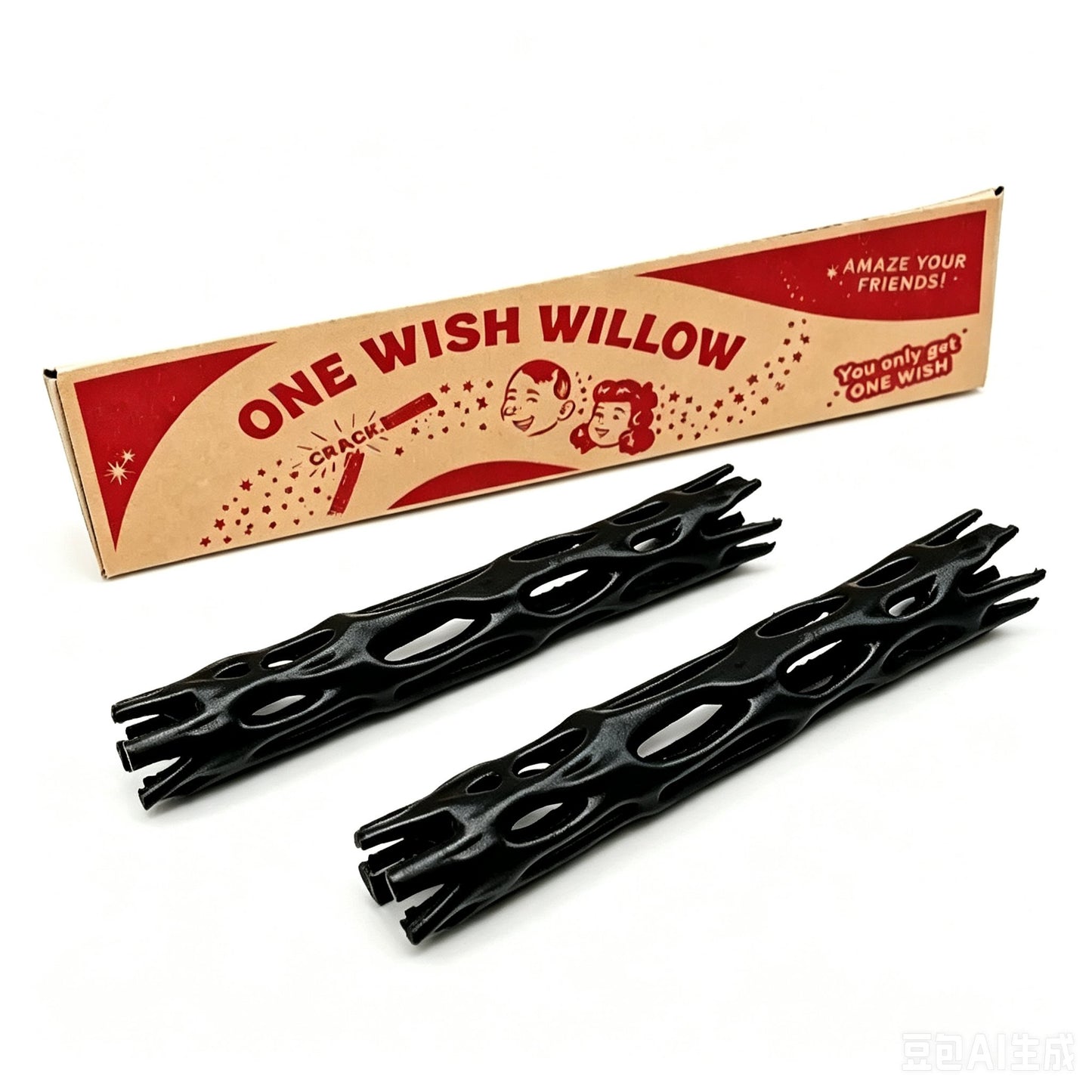 🎁🙏One Wish Willow - Halloween Magic Wish Stick Novelty Gag Gift Party Prop🧙