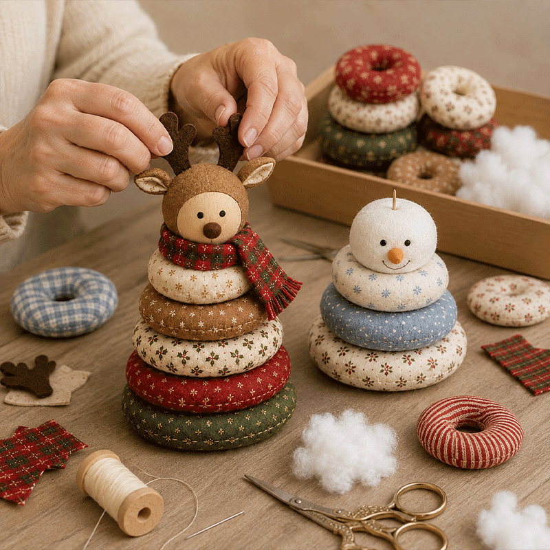 🔥49% Off Last Day - BUY 3 GET 1 FREE🎅 DIY Christmas Patchwork Doll Kit