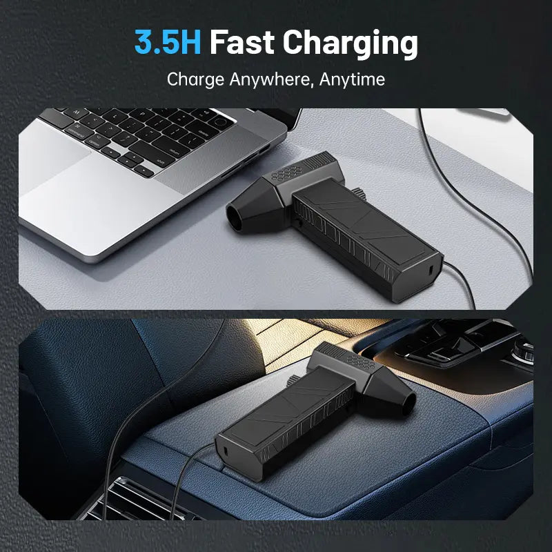 π₯49% OFF Powerful Turbo Mini Jet Fan, Rechargeable Portable Compact Handheld Fan