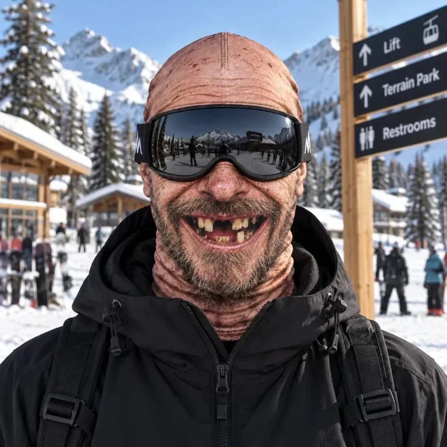 🌟✨ Last Day 45% OFF-😂 Funny Old Man Ski Mask