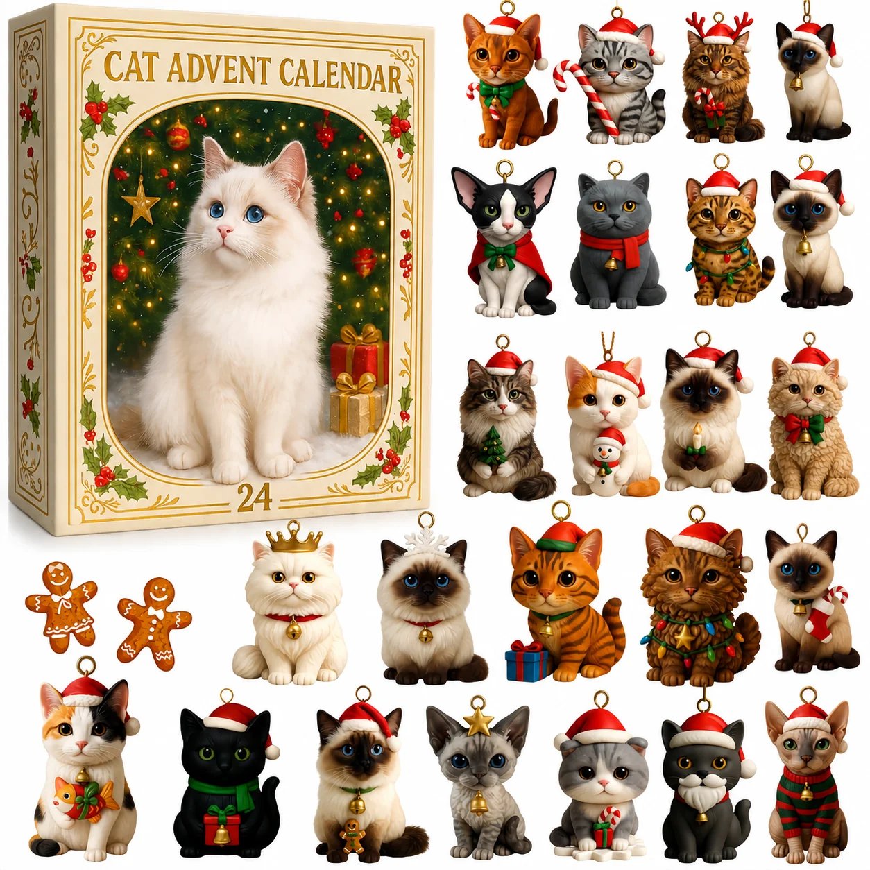 🎉🌲Christmas Gift--Purrfect Christmas – Cat Lovers Advent Calendar 2026