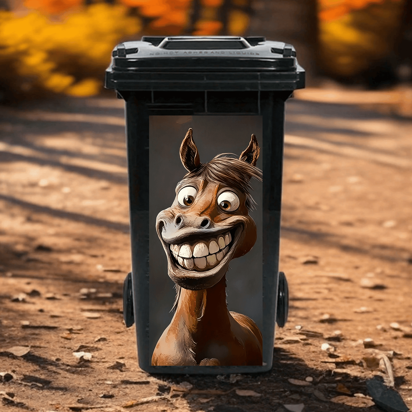 🔥Last Day 50% OFF -🗑Creative Trash Can Sticker with Colourful Cartoon✨