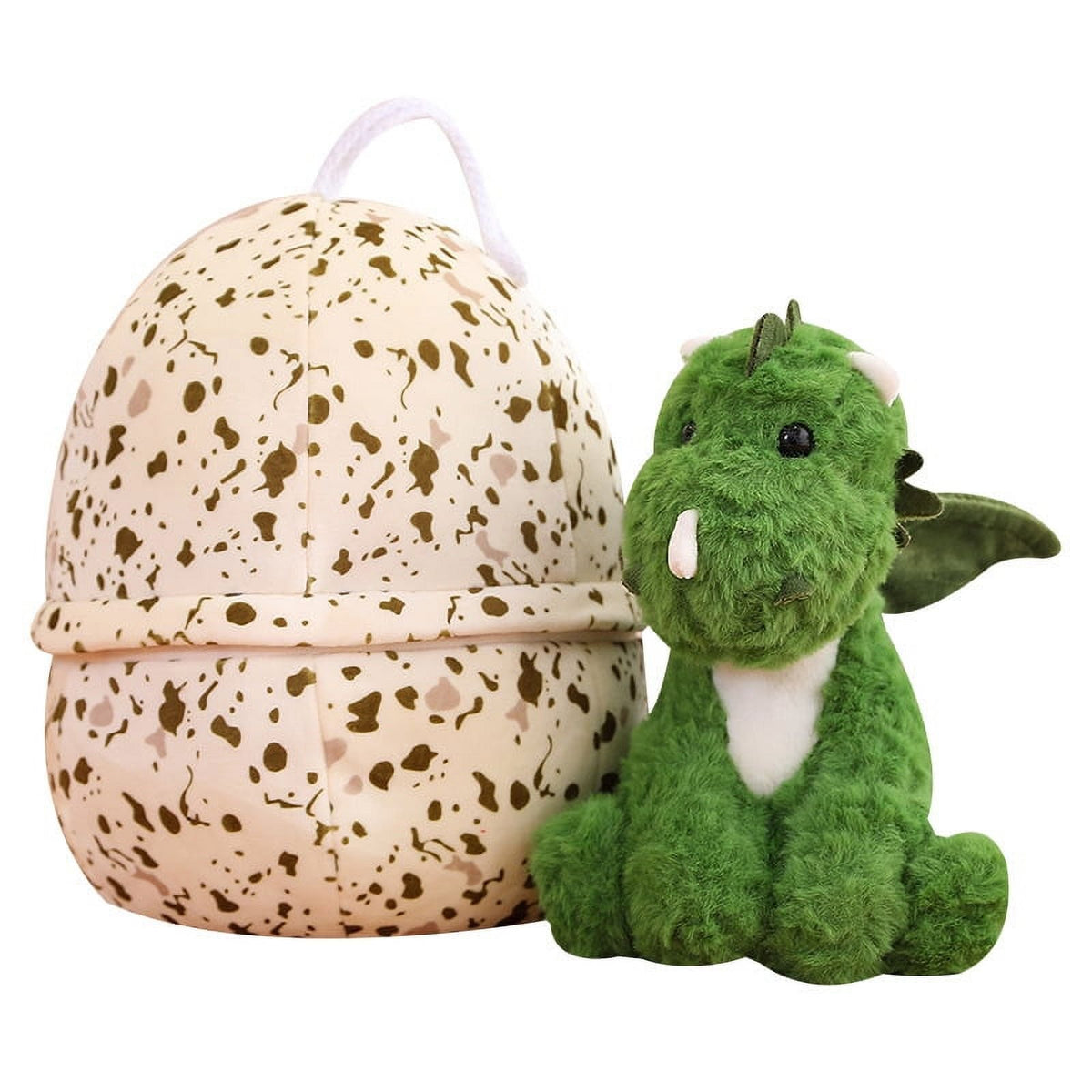 Dinosaur Egg Stuffed Pillow, Comforting Sleep Companion Doll