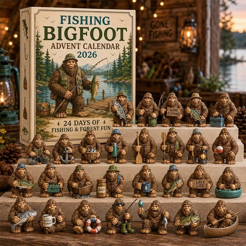 🏆LAST DAY 49% OFF -👣🎄 Bigfoot Advent Calendar 2026 – 24 Days of Wild Adventures 🎁🌲
