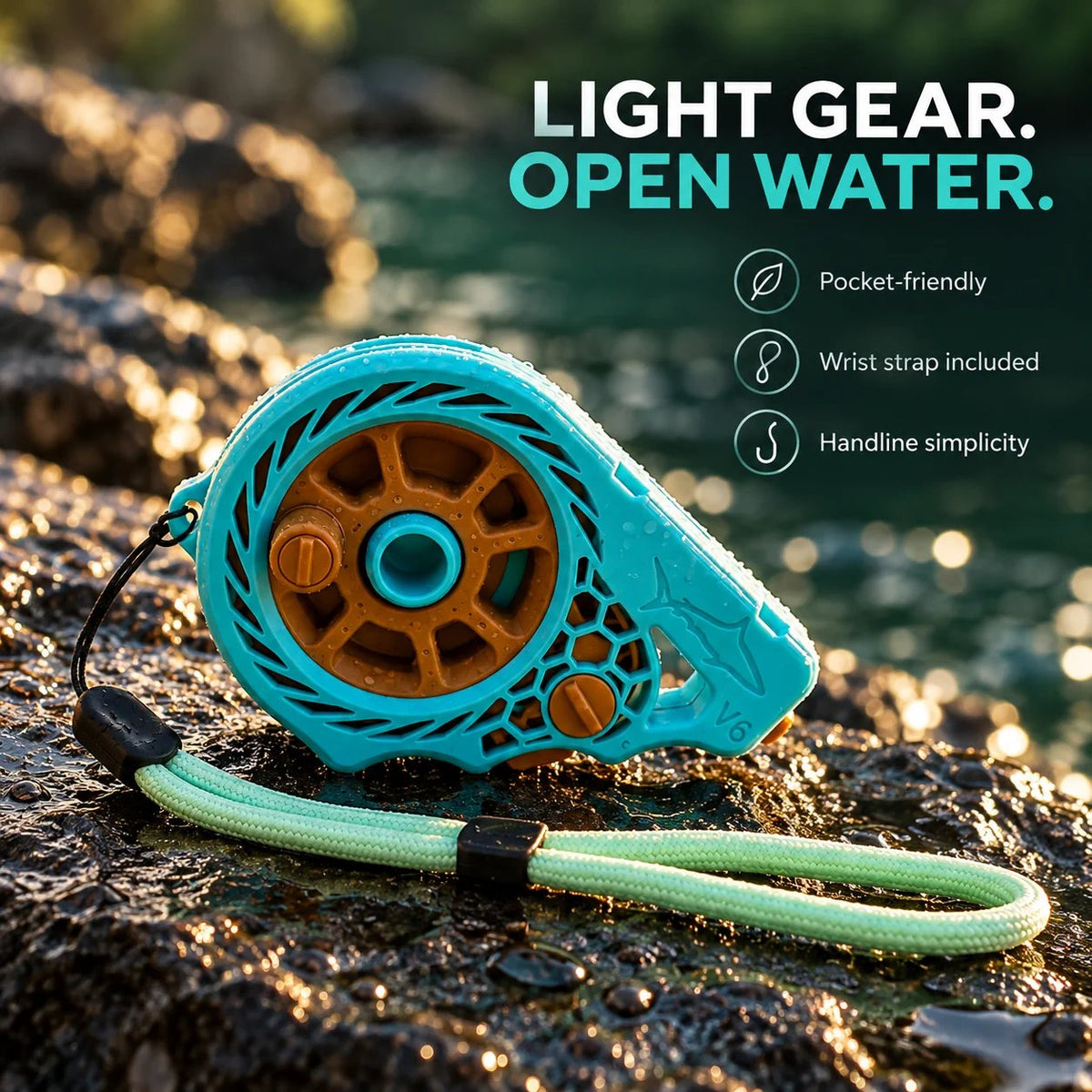 π£ Pocket Fishing Reel β Ultralight Rodless Handline