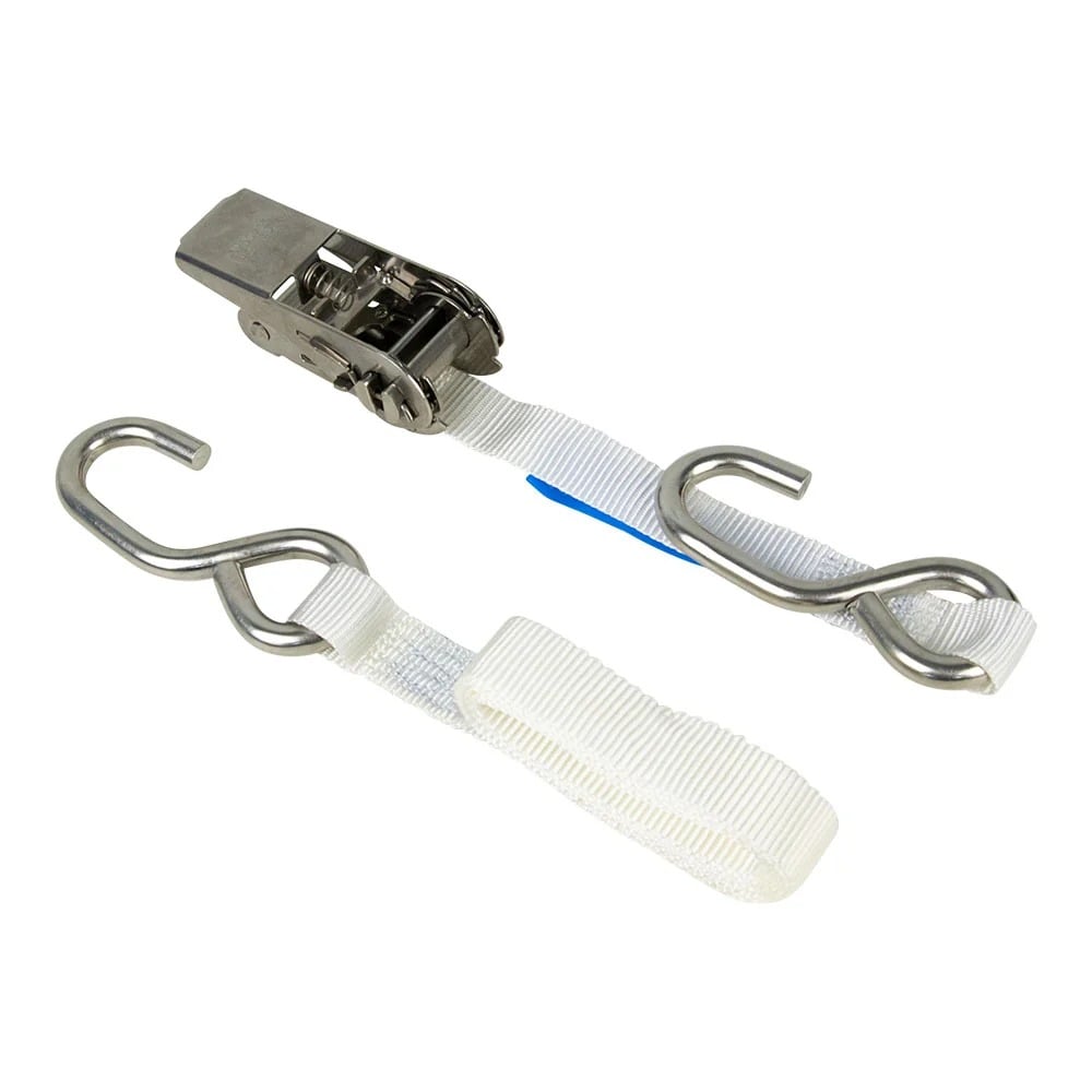 Monkey Grip Marine Ratchet Tie Down 400kg Rated Stainless Steel Hardware