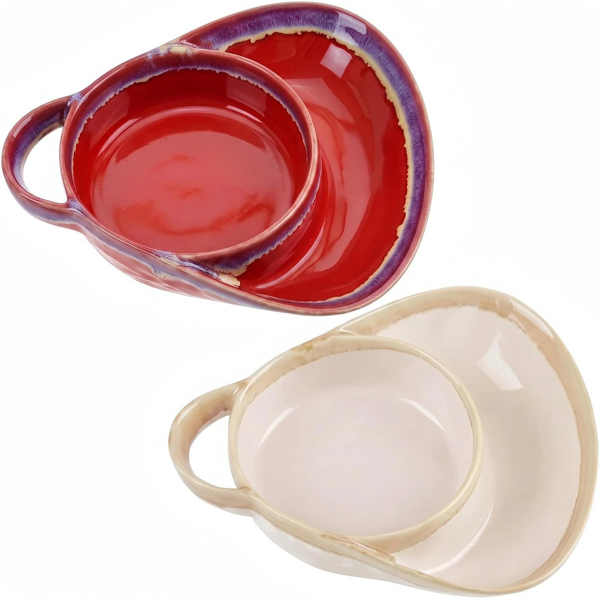🥣 Stoneware Soup & Side Bowls Set