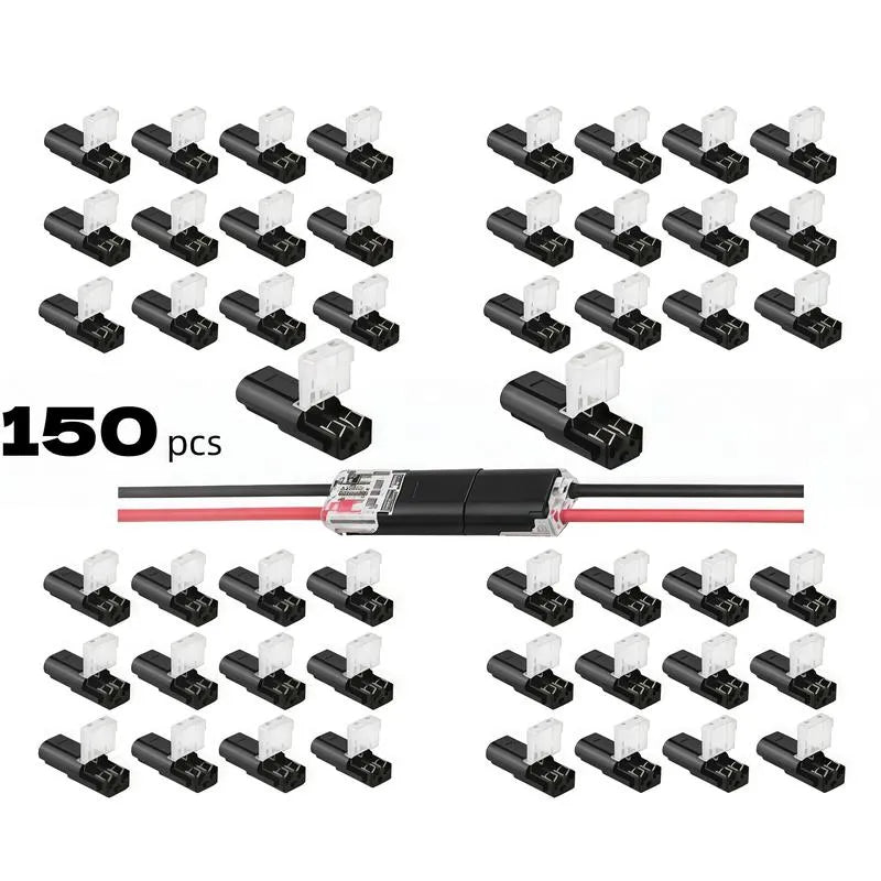 🔥Double-Wire Plug-in Connector Led Light Strip Connectors 2 Pin