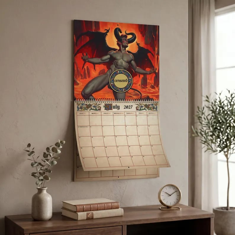 🏰Medieval Fantasy The Illuminated Age 2027 Calendar🔥