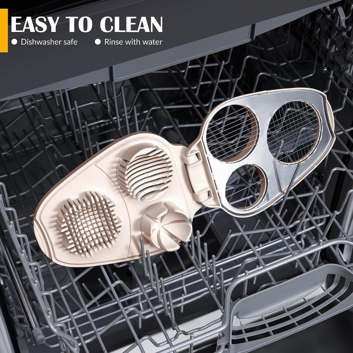 🥗Kitchen Essentials 🔪 3-in-1 Egg Slicer – Dice, Wedge, or Slice