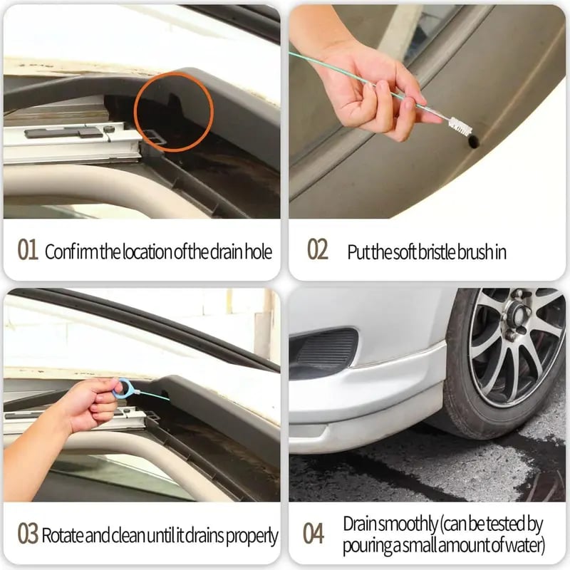 🎉💥Hot Sale-Car Sunroof Drain Clog Remover - 197inch(5m)