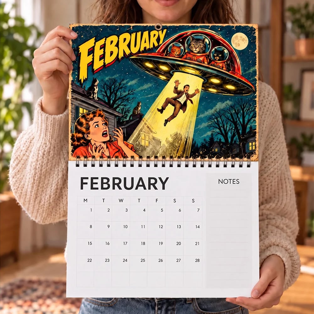 π½π±If Cats Were Aliens 2027 Calendar