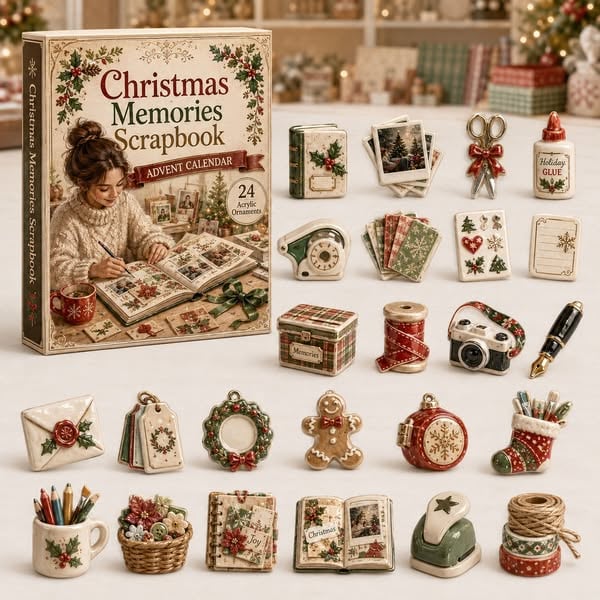Festive Scrapbook Advent Calendar 2026