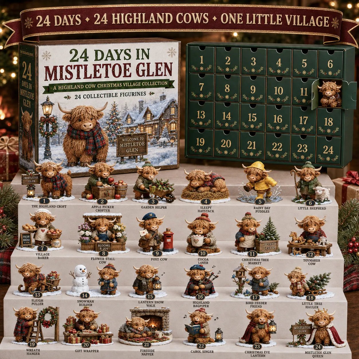 ⏰Limited Stock 49% OFF - 🎄🐶 2026 French Bulldog Advent Calendar – 24 Days of Frenchie Mischief(📦Buy 2 Free Shipping)