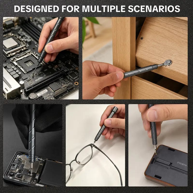 55-In-1 Magnetic Precision Screwdriver Set