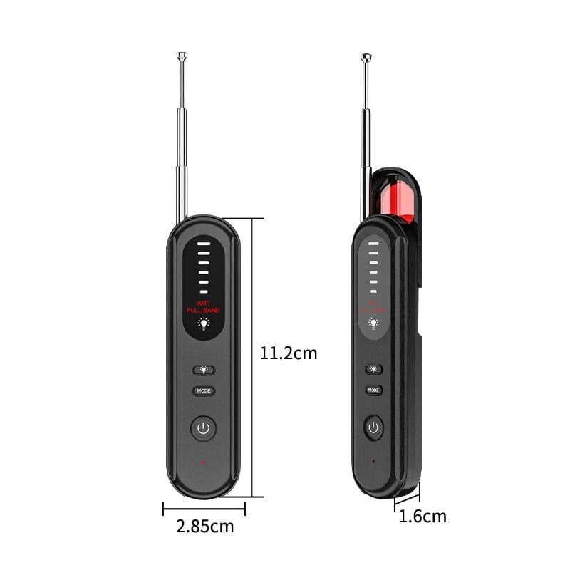 🛡️ Anti-Spy Camera & GPS Detector – Portable Privacy Scanner