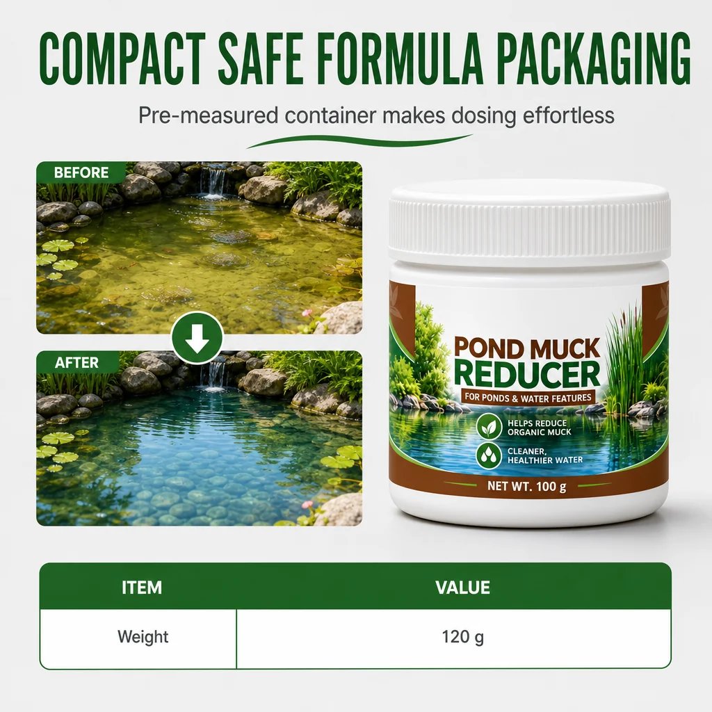 Pond Water Clarifier Powder for Fish Ponds and Pools