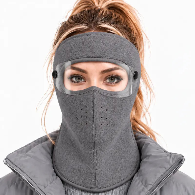 ❄️ Winter Face Mask with Detachable Goggles