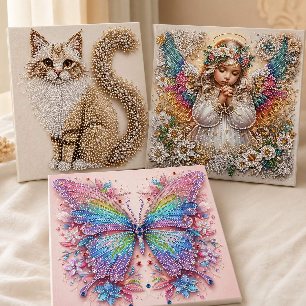 👼✨Sparkling Crystal Diamond Art Kit For DIY Wall Decor(📦Buy 2 Free Shipping)