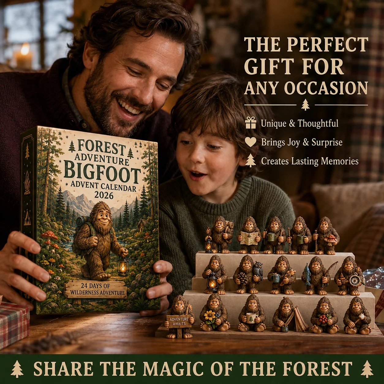 ๐ฃ๐ Bigfoot Advent Calendar 2026 โ 24 Days of Wild Adventures ๐๐ฒ
