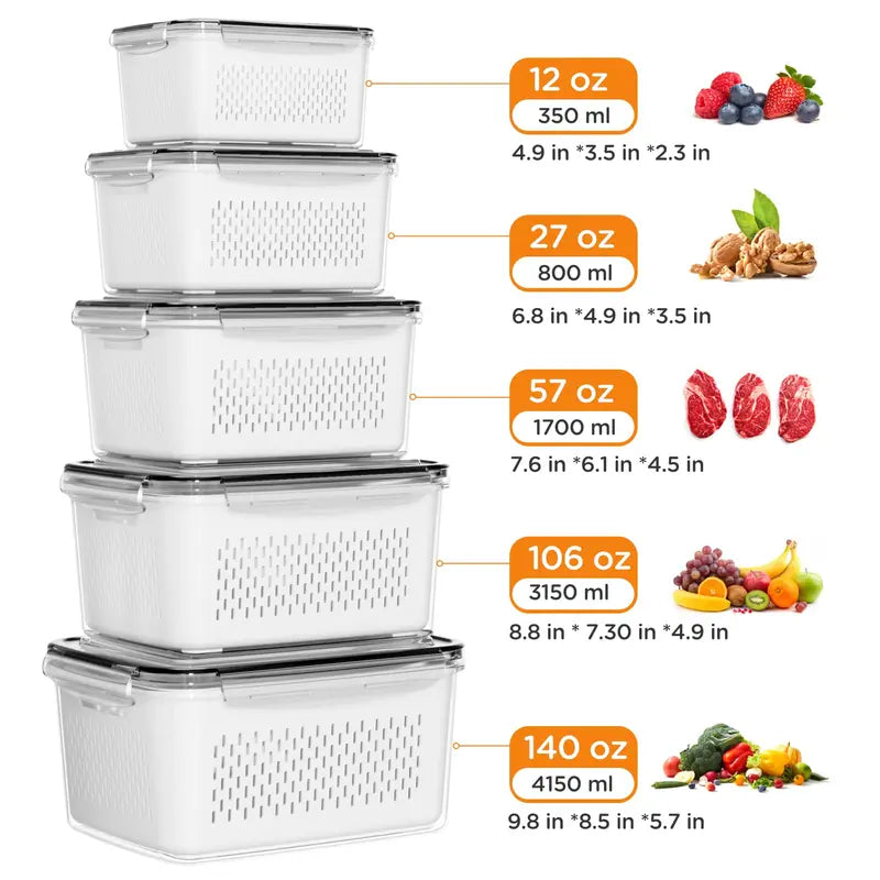 Fridge Organizers and Storage