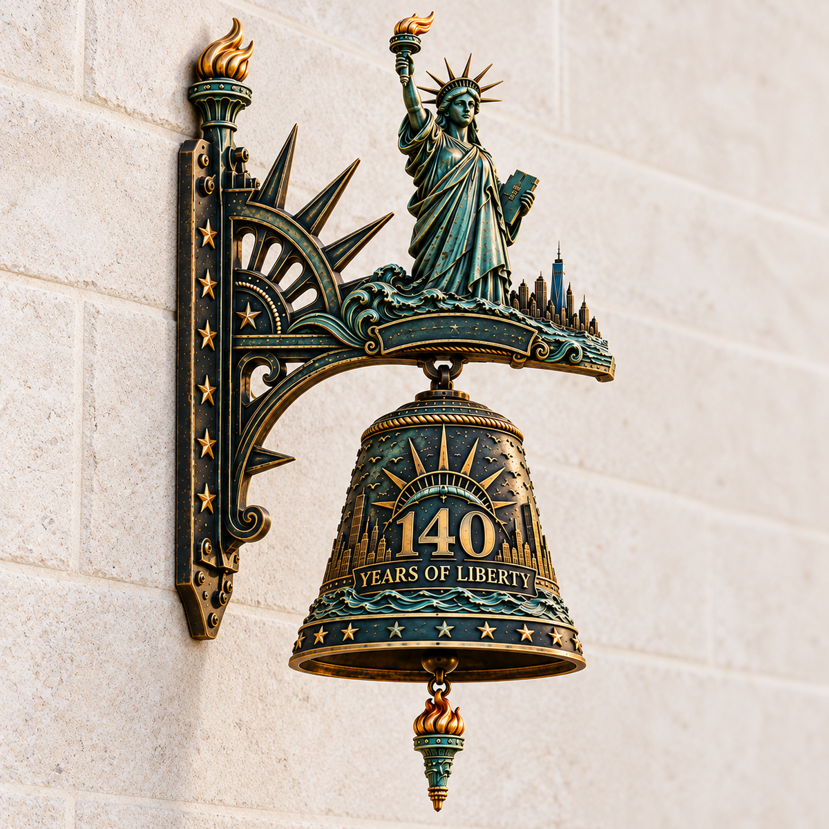 🗽 Liberty 140™ Commemorative Wall Bell ⭐