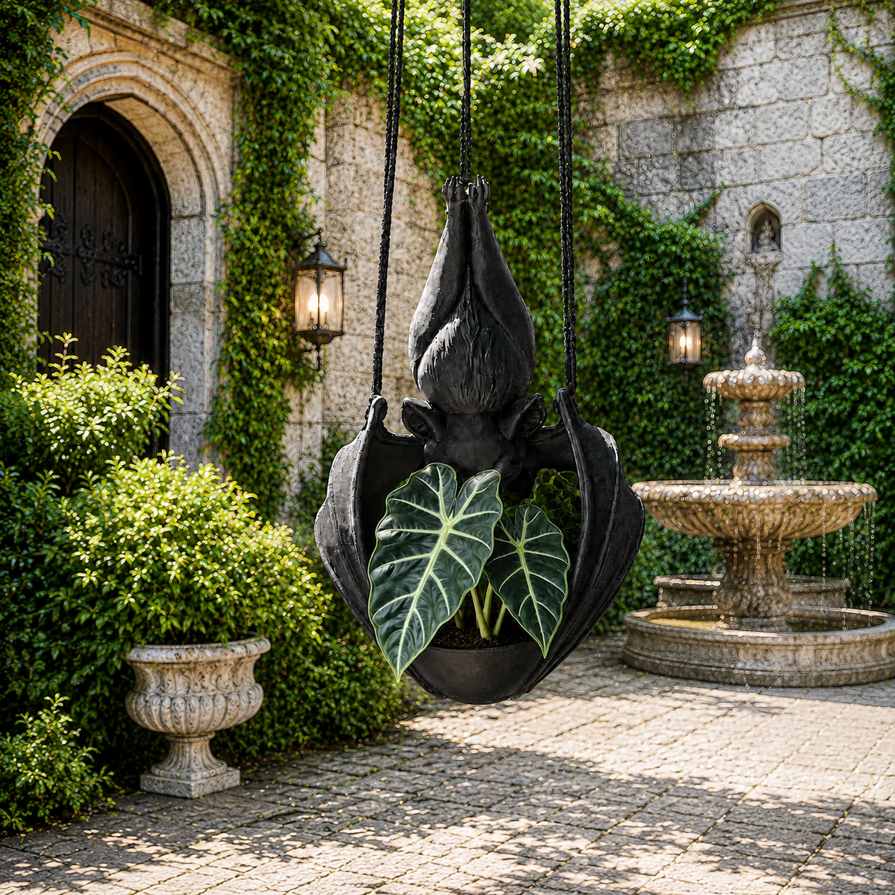 šLast Day 60% OFF - Hanging Bat Plant Pot