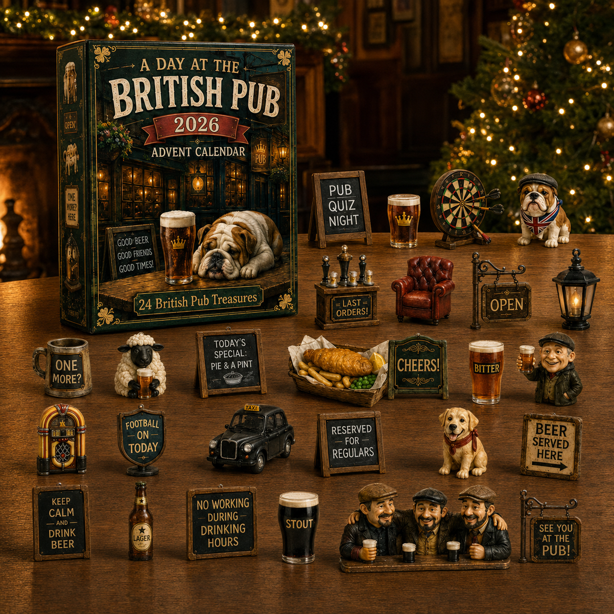 ๐บA Day at the British Pub 2026 Advent Calender