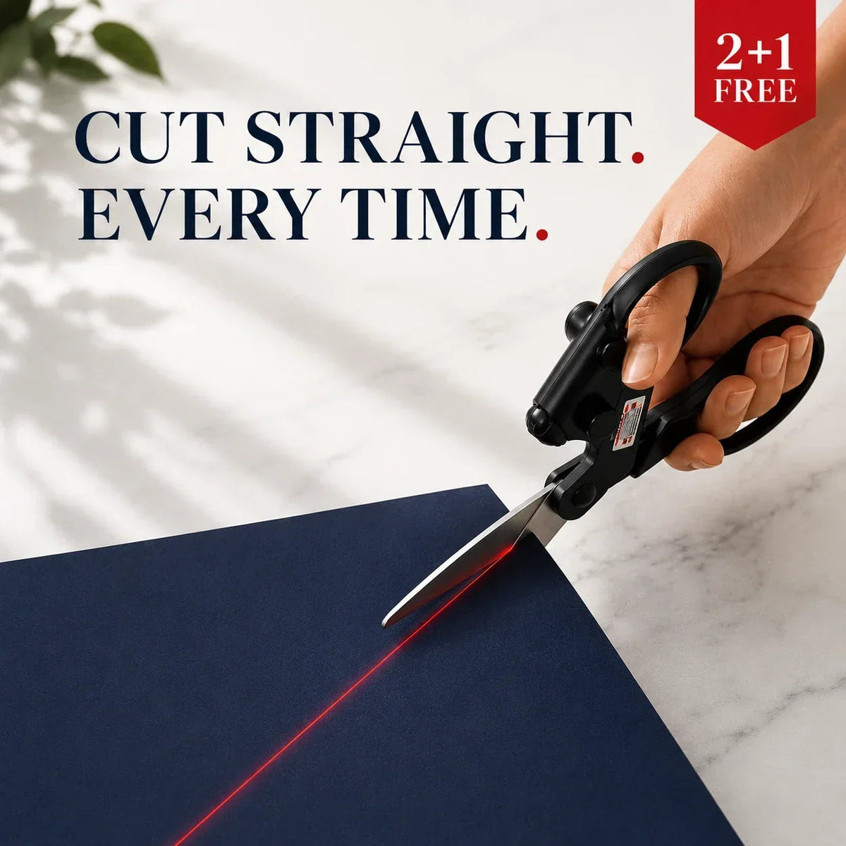 Laser-Guided Precision Scissors βοΈ See Your Cutting Line Before You Cut