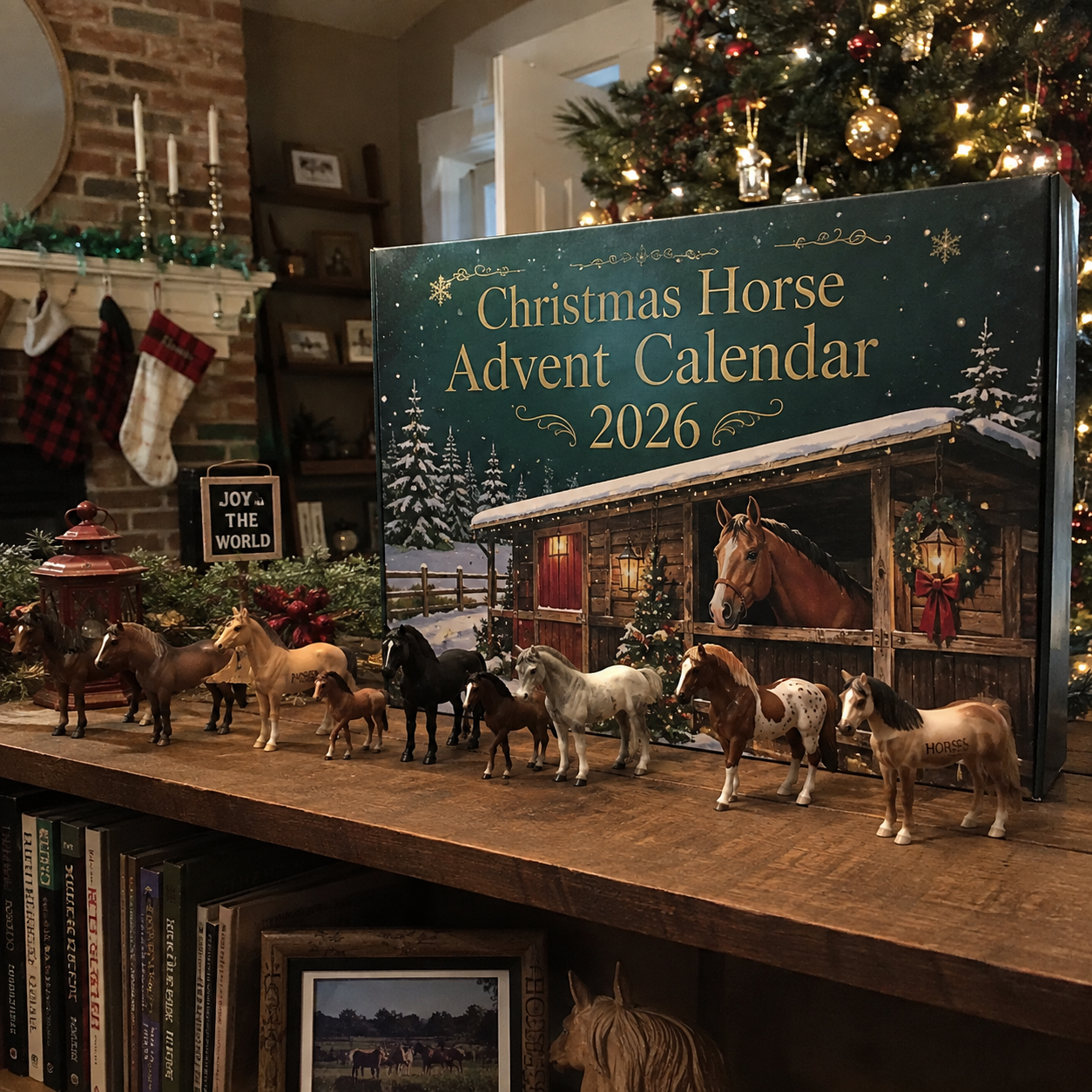🐴 Christmas Horse Advent Calendar – 24 Days of Horse Friends