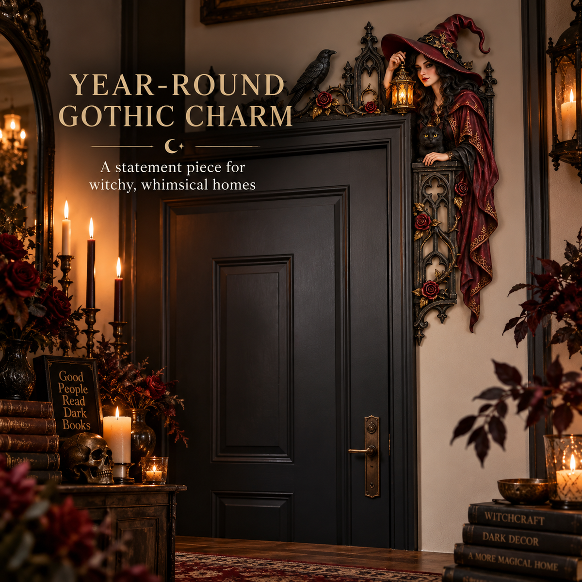 π‘ Charming Seasonal Door Frame Decor