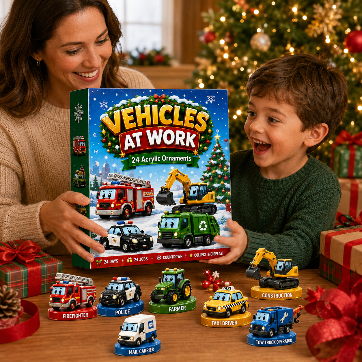 π 2026 Vehicles At Work Advent Calendar β 24 Days of Trucks & Job-Site Surprises