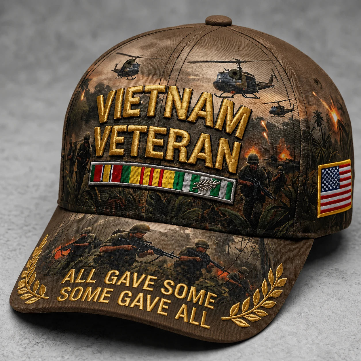 🇺🇸 Last Day Promo: 49% OFF 🎖️ - Vietnam Veteran All Gave Some, Some Gave All Tribute Cap