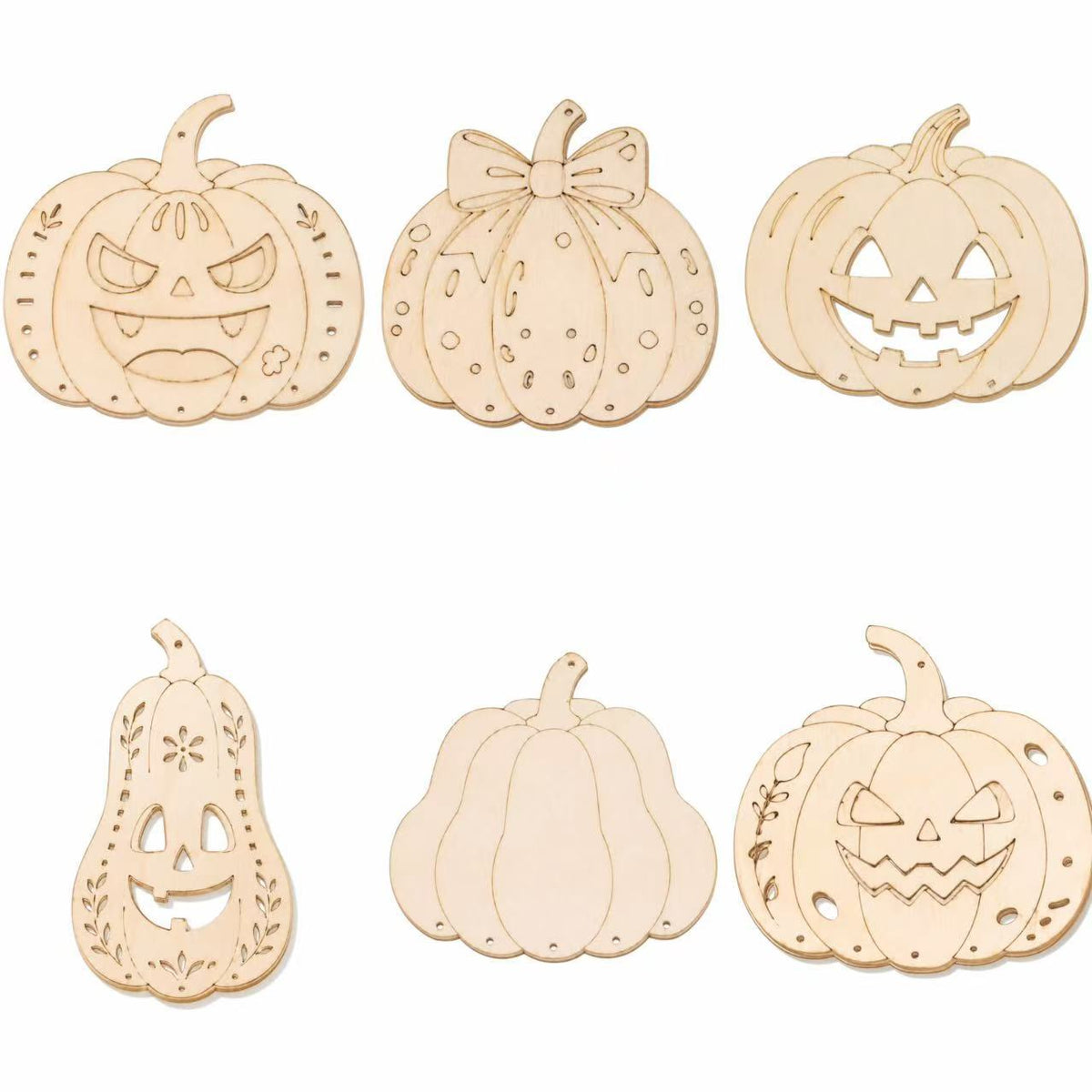 β° Halloween Wooden Pumpkin Craft Kit | DIY Wind Chime π