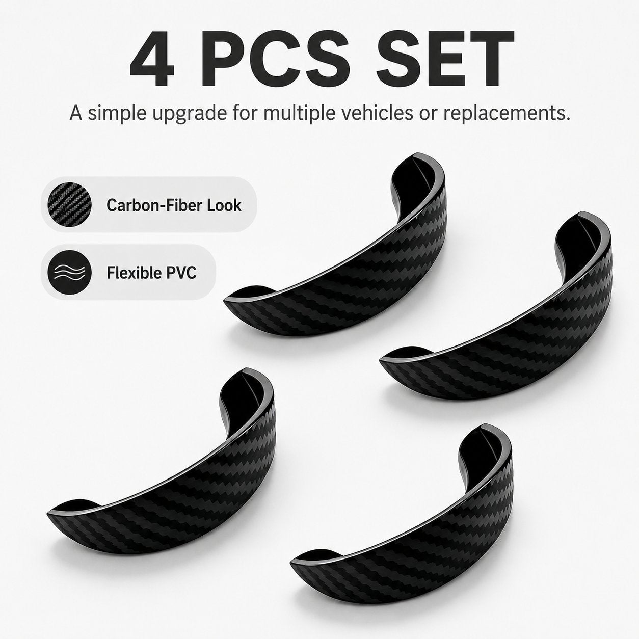 🌧️ 4PCS Car Backup Camera Rain Shield – Clearer Rear View in Rain