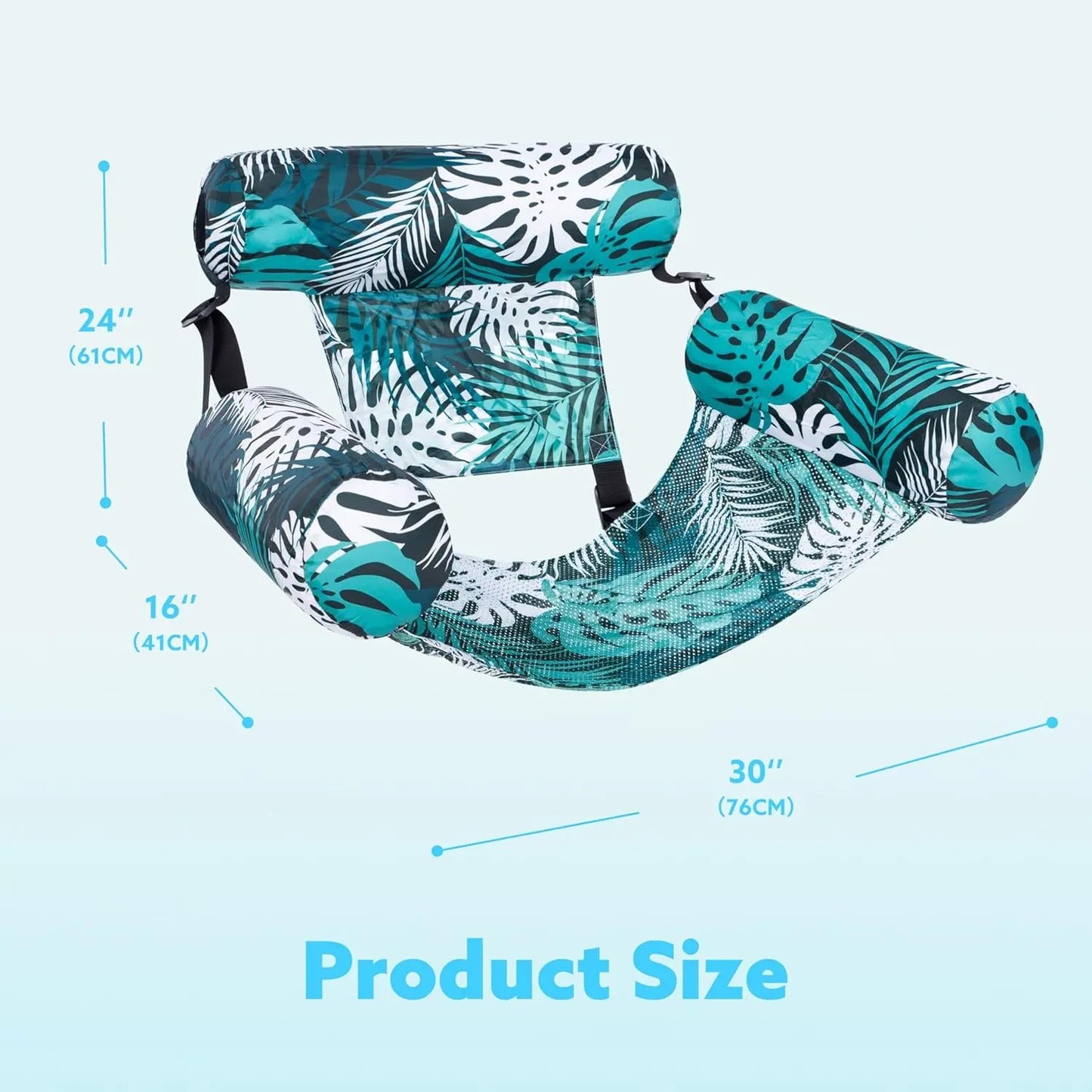 Summer Hot Sale ποΈ Inflatable Pool Floats Adult,Floating Lounge Chairs