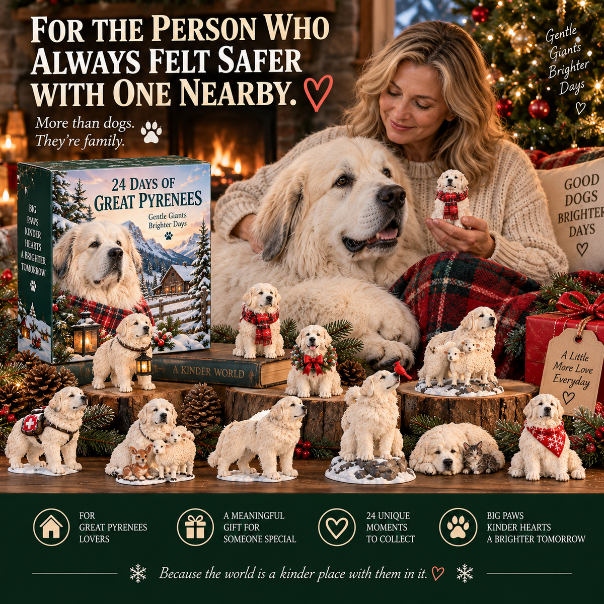 24 Days of Great Pyrenees β Big Paws, Gentle Hearts & 24 Moments to Treasure π€πΎ