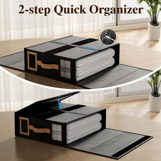 Foldable Sheet Storage Set β Keep Your Bedding Organized and Neat ποΈβ¨