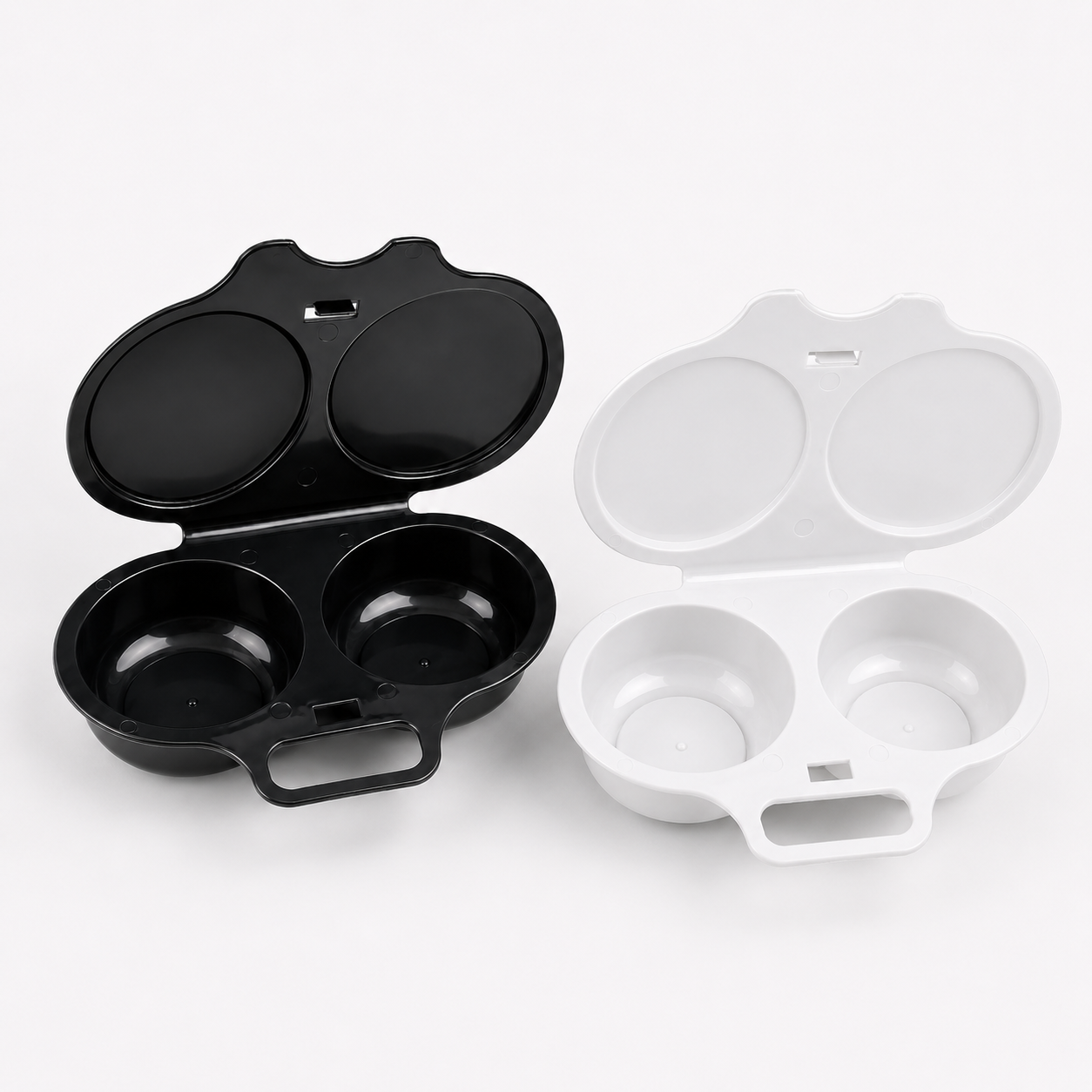🔥 BUY 1 GET 1 FREE! Microwave Egg Poacher – Perfect Eggs in Minutes 🍳