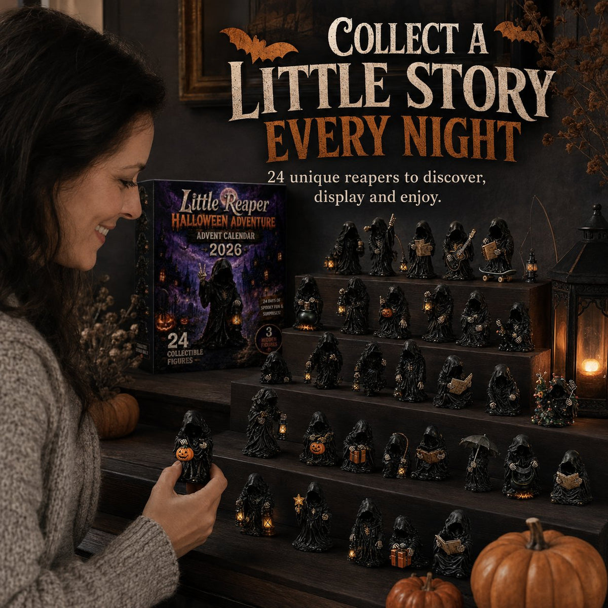 π₯Last Day 49% OFF π Witch Ghosts Halloween Advent Calendar 2026