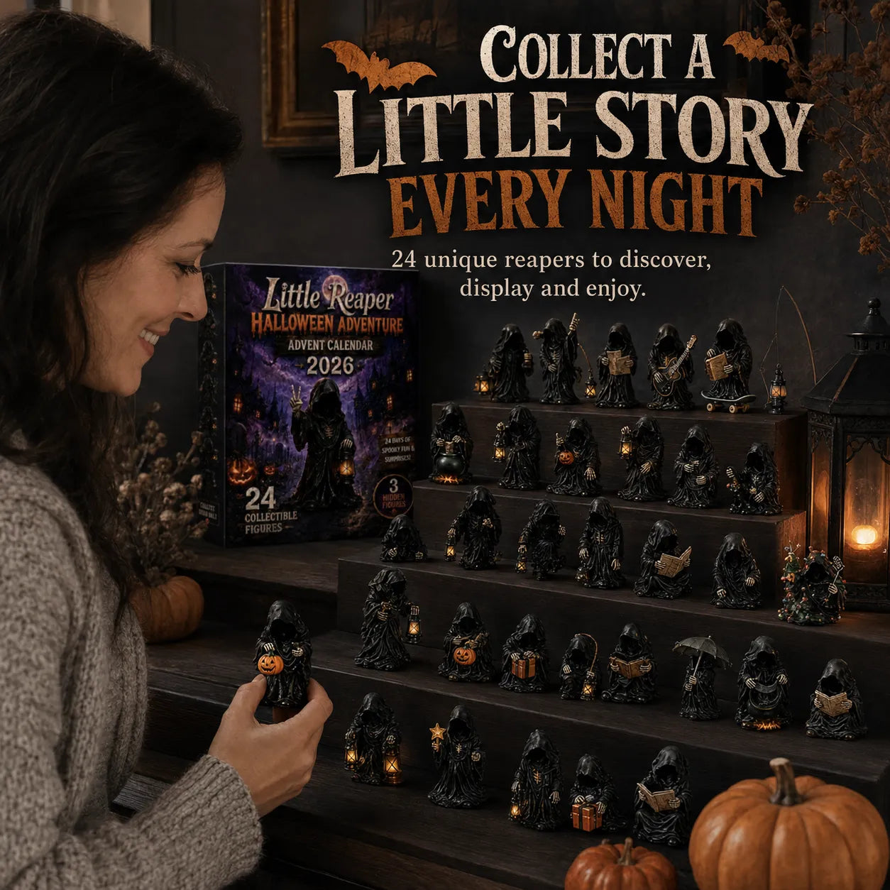 π₯Last Day 50% OFF π Witch Ghosts Halloween Advent Calendar 2026