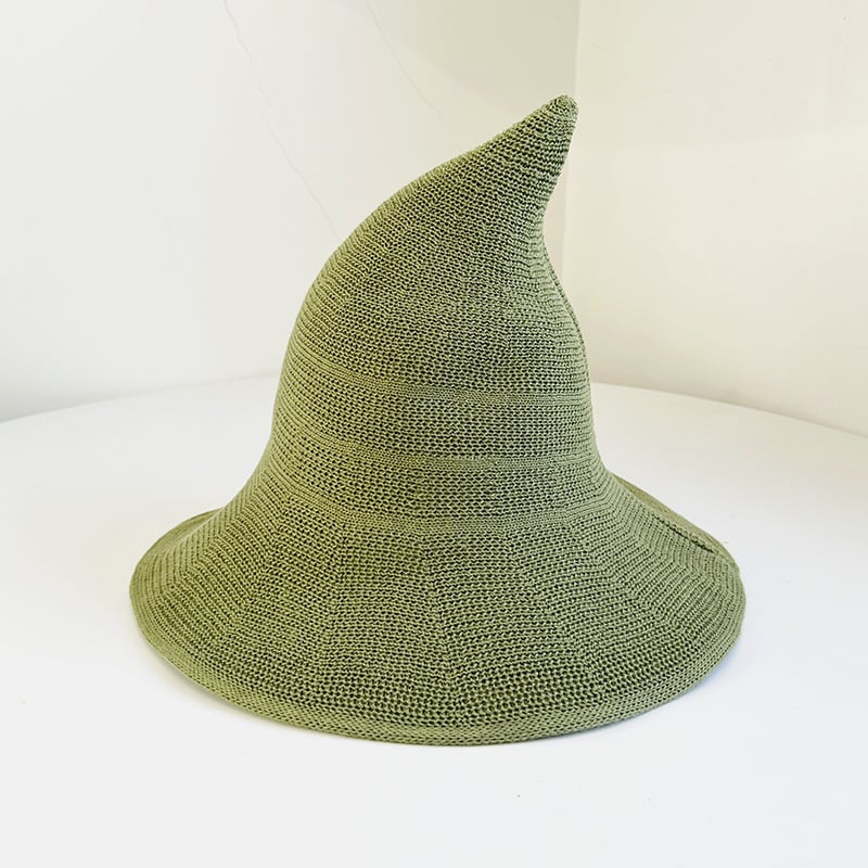 🧙 Knitted Wizard Hat - ✨ Cozy Halloween Fantasy Costume Accessory(📦Buy 2 Free Shipping)