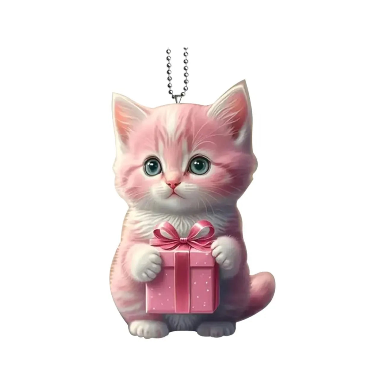 TODAY'S SPECIAL OFFER-50% OFF đ„3D Stylish Dynamic Cute Cat Keychain