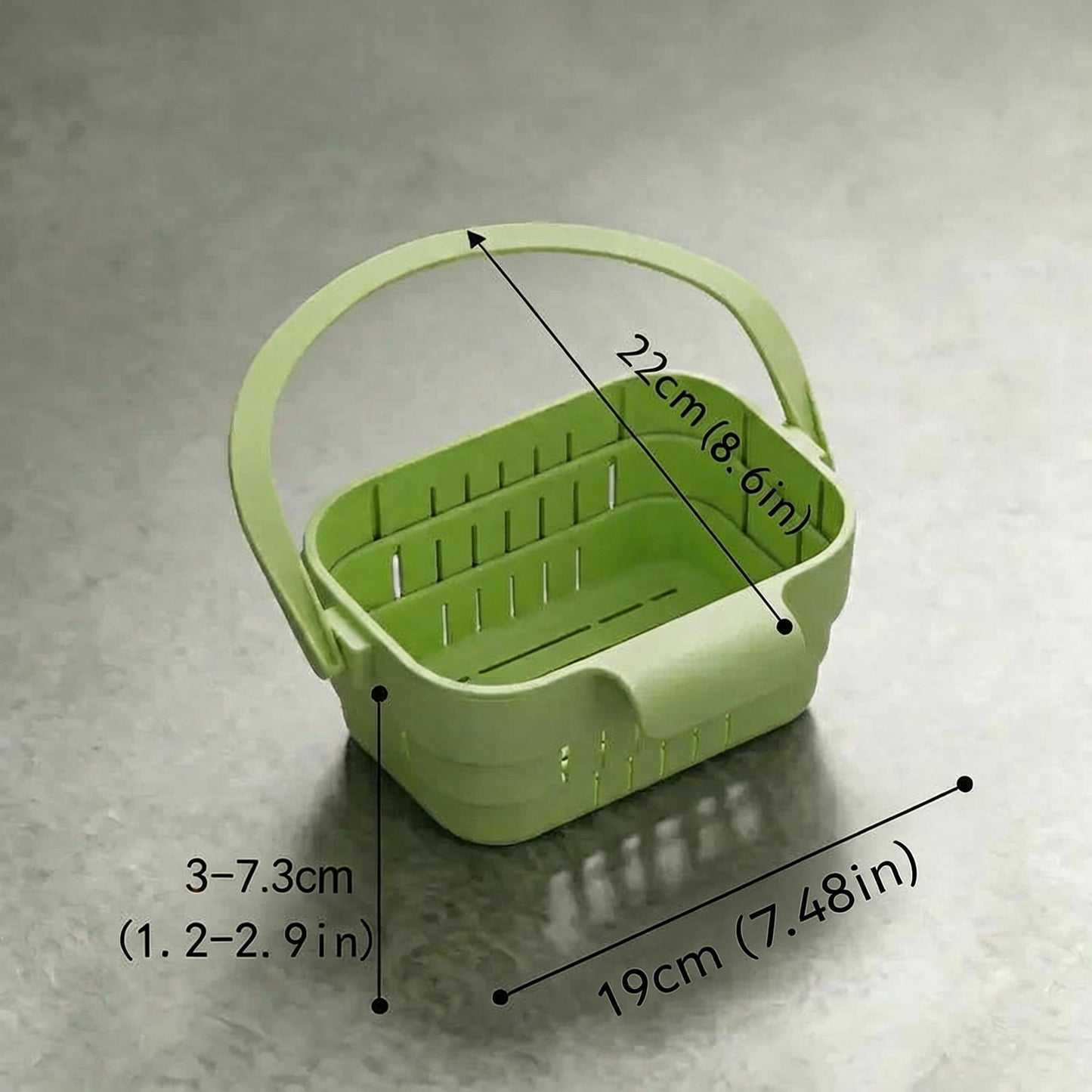 🥦🍅Collapsible Faucet-Hanging Sink Strainer Basket