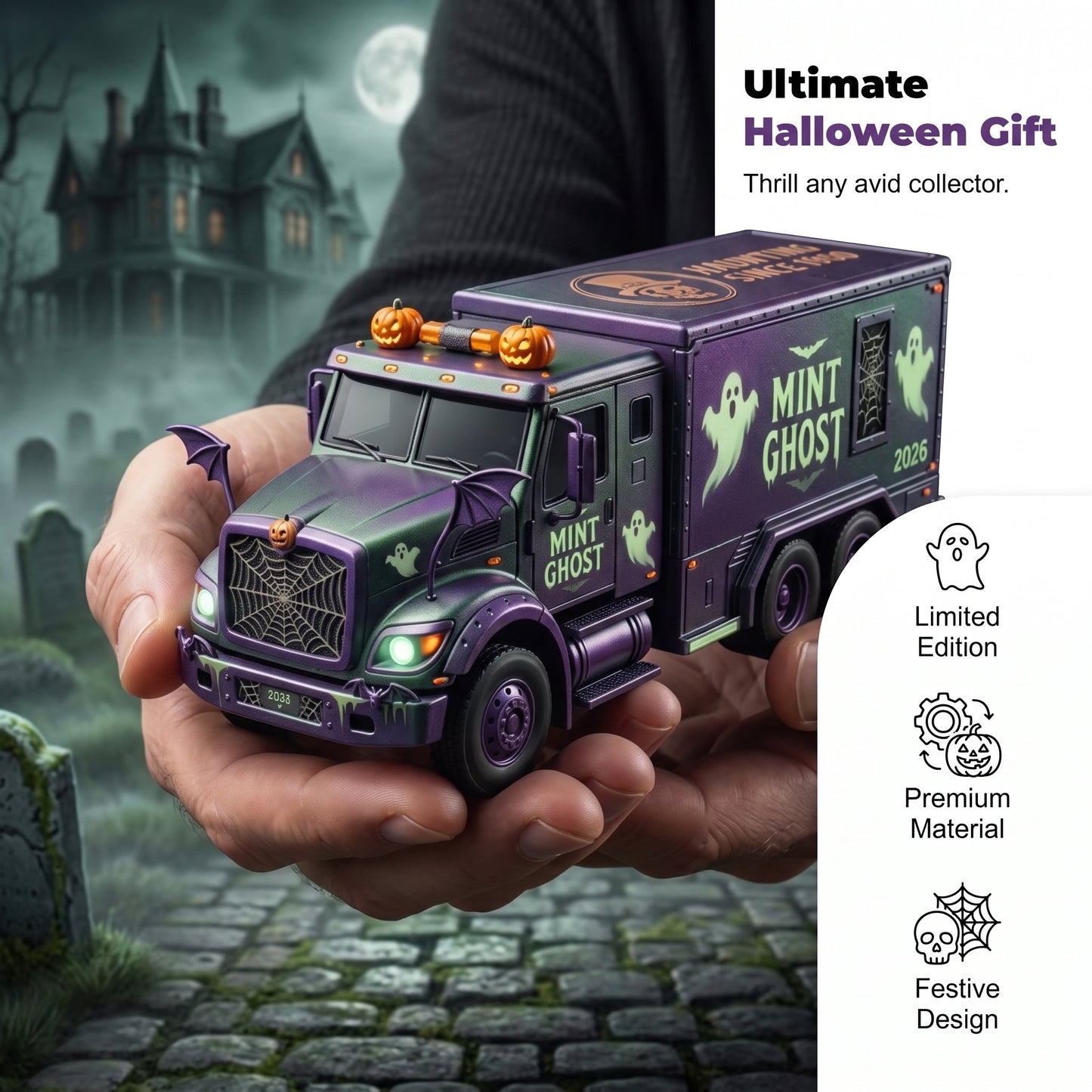 đ„đSpooky Mint Ghost Hauler â 2026 Halloween Collectorâs Edition